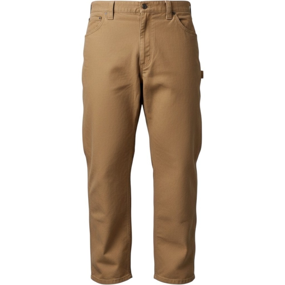 Carhartt Loose Fit Washed Duck Utility Work Pants B151 DKH Brown 44x30